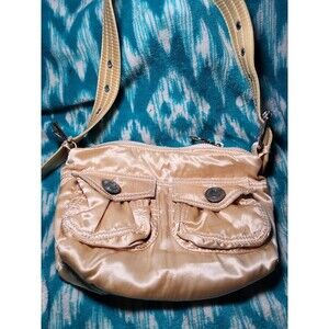 Gap Yellow Satin Hobo Bag